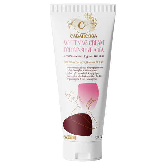 Cabarossa Whitening Cream for Sensitive Area – كريم تفتيح المناطق الحساسة