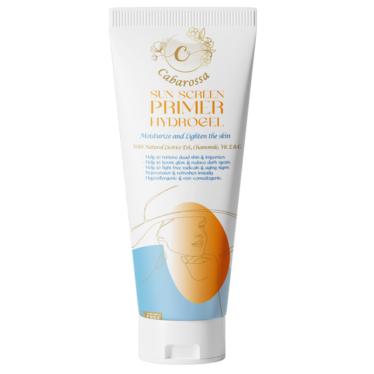 كاباروزا صن سكرين + SPF 50  – جم 60 - Cabarossa sunscreen cream - 60gm